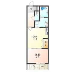 フジパレス杉本町Ⅰ番館の物件間取画像